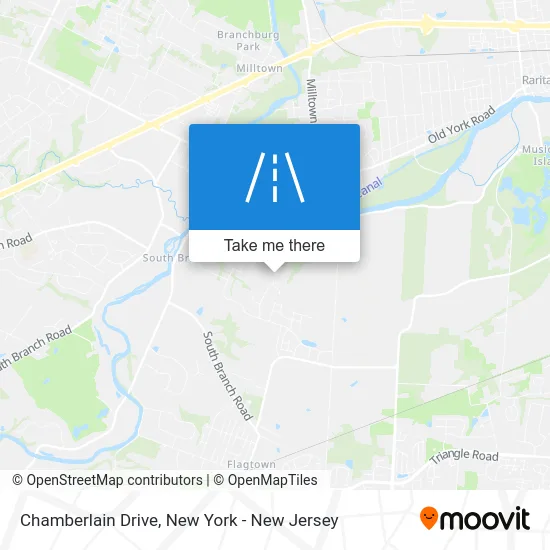 Chamberlain Drive map