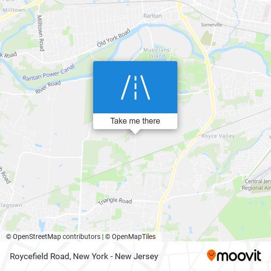 Roycefield Road map