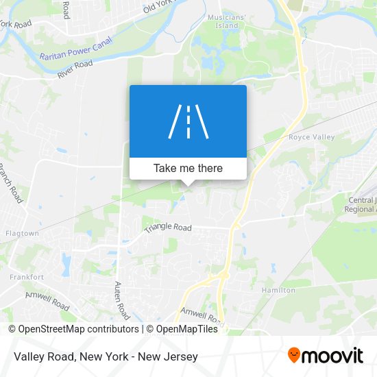 Mapa de Valley Road