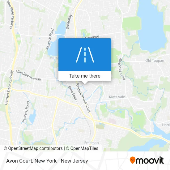 Avon Court map