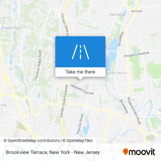 Brookview Terrace map