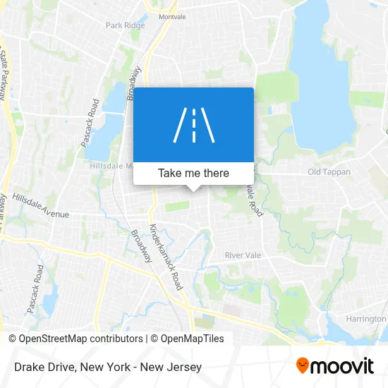 Drake Drive map