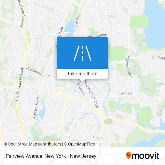 Mapa de Fairview Avenue