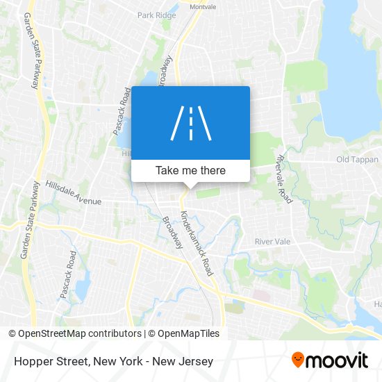 Hopper Street map