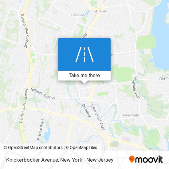 Mapa de Knickerbocker Avenue