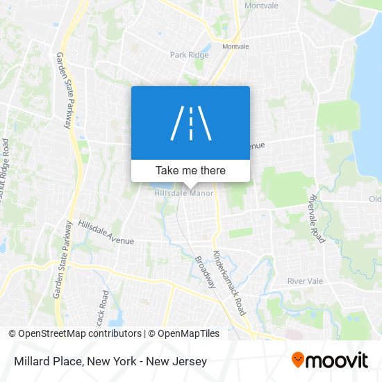 Millard Place map