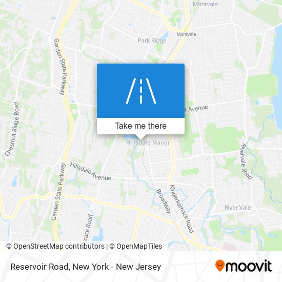 Reservoir Road map