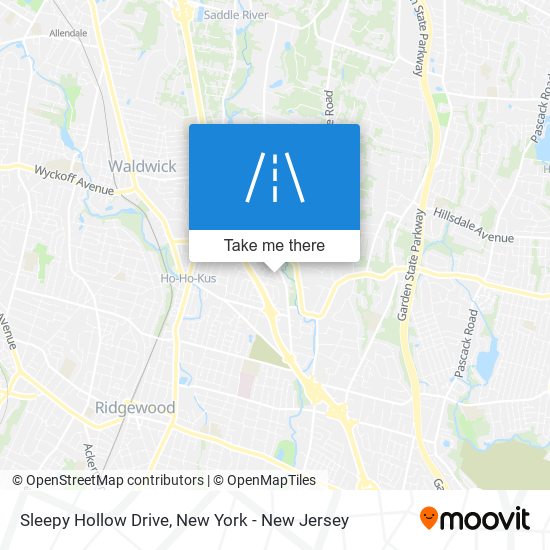 Sleepy Hollow Drive map