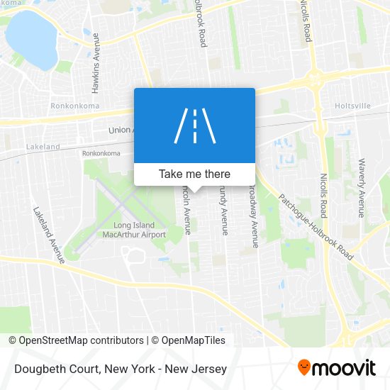 Mapa de Dougbeth Court
