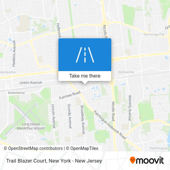 Mapa de Trail Blazer Court