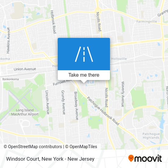 Mapa de Windsor Court