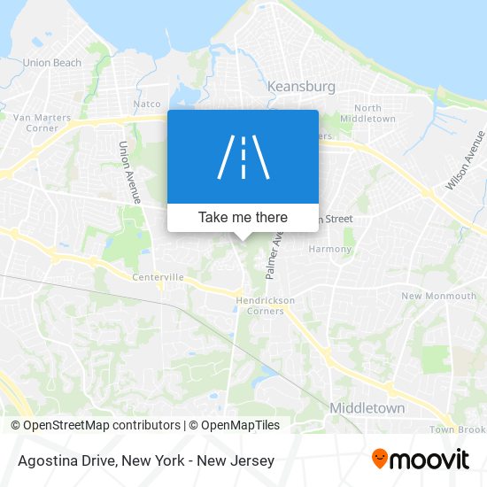 Agostina Drive map