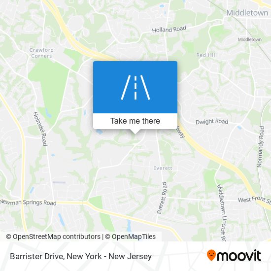 Mapa de Barrister Drive