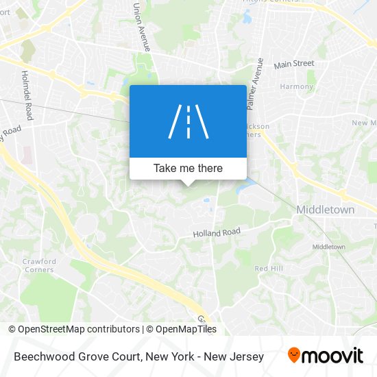 Mapa de Beechwood Grove Court