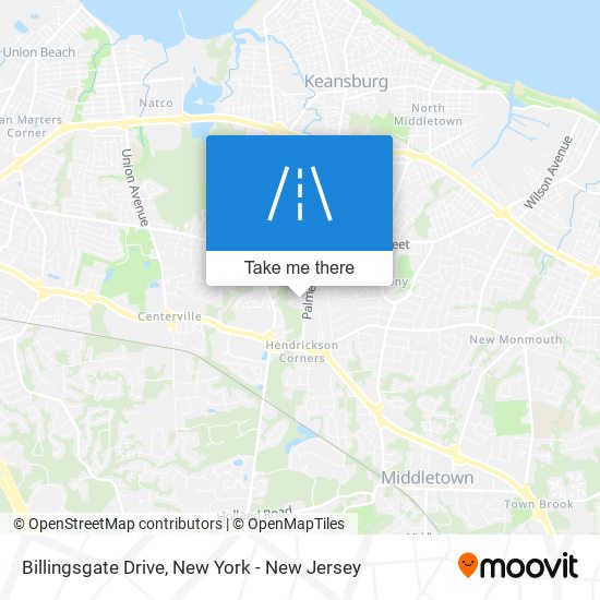 Billingsgate Drive map