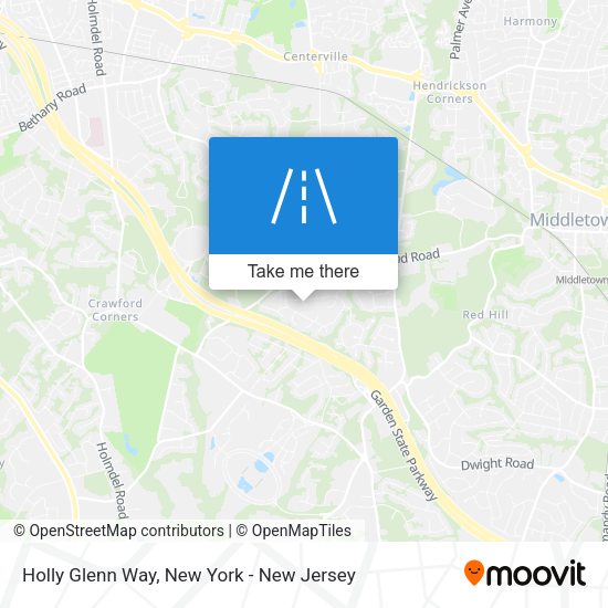 Holly Glenn Way map