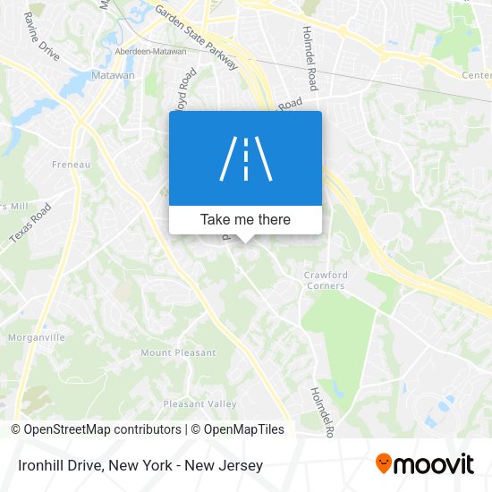 Mapa de Ironhill Drive