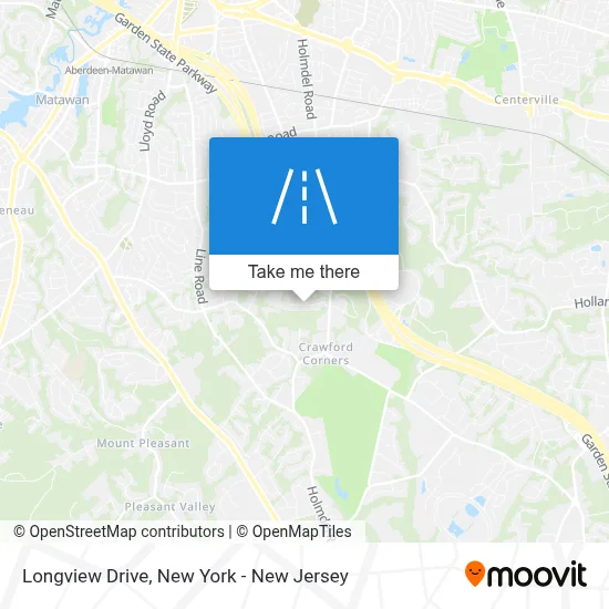 Longview Drive map