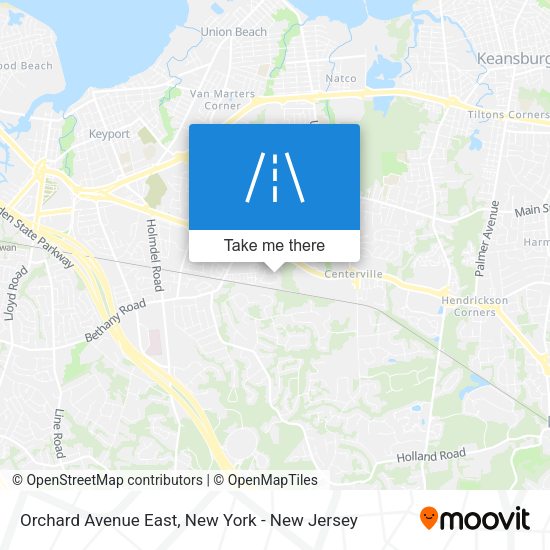 Mapa de Orchard Avenue East