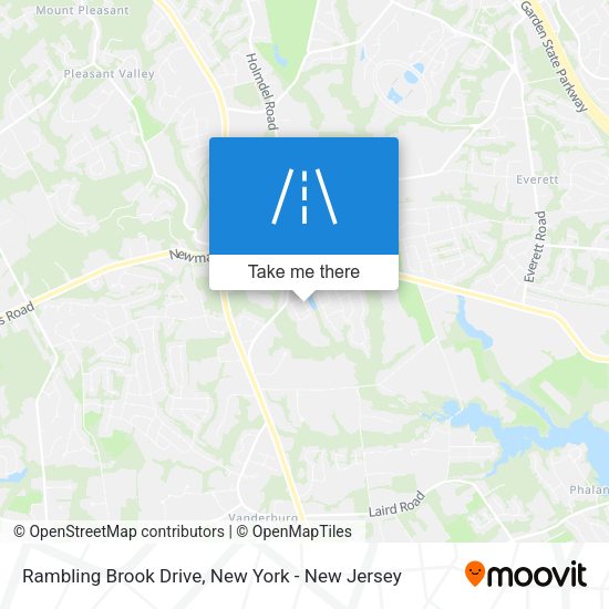 Mapa de Rambling Brook Drive