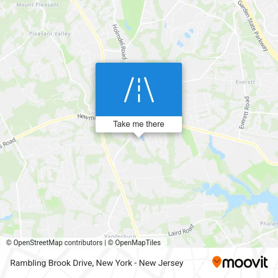 Rambling Brook Drive map