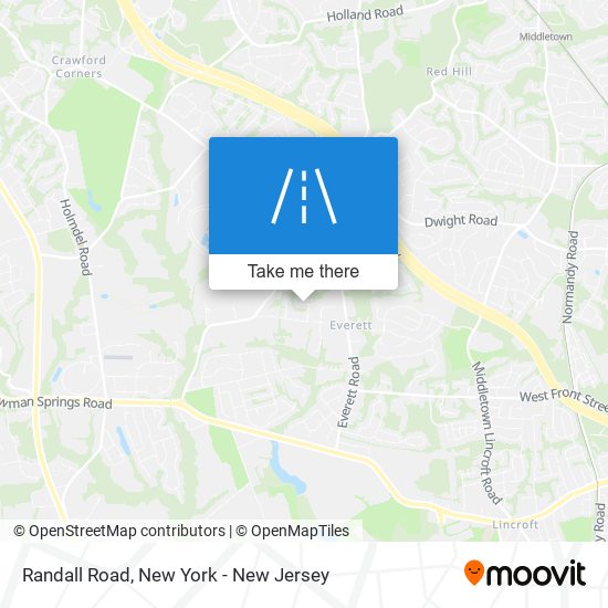Mapa de Randall Road