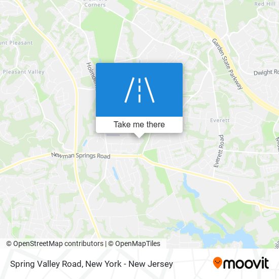 Mapa de Spring Valley Road