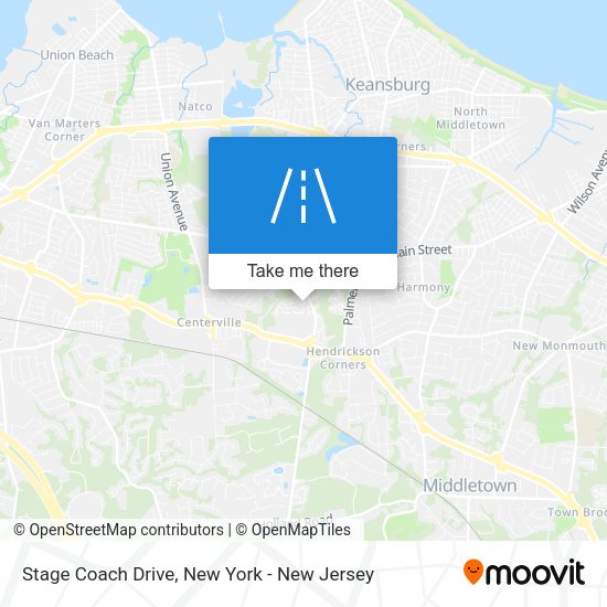 Mapa de Stage Coach Drive