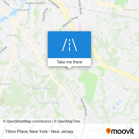 Mapa de Tilton Place