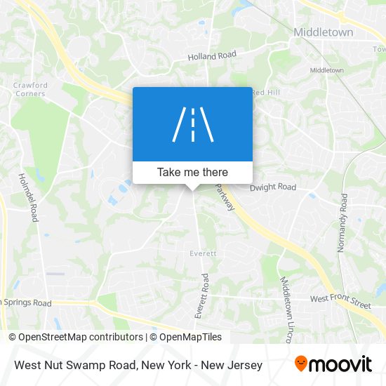 Mapa de West Nut Swamp Road