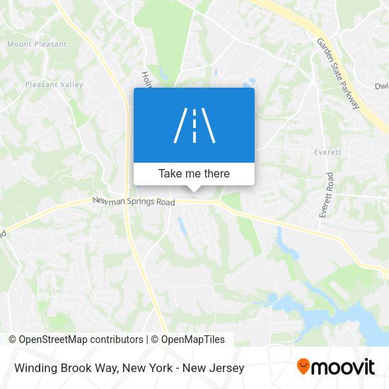 Mapa de Winding Brook Way