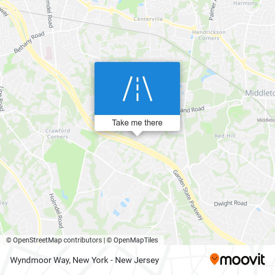 Wyndmoor Way map