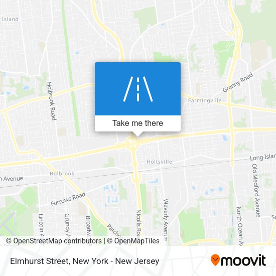 Mapa de Elmhurst Street