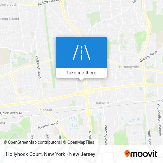 Mapa de Hollyhock Court