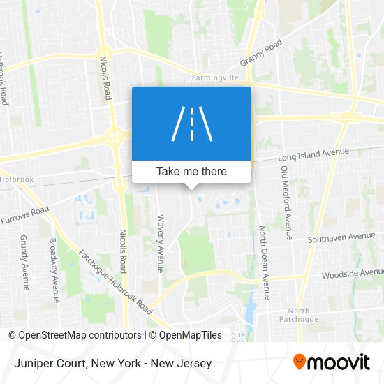 Mapa de Juniper Court