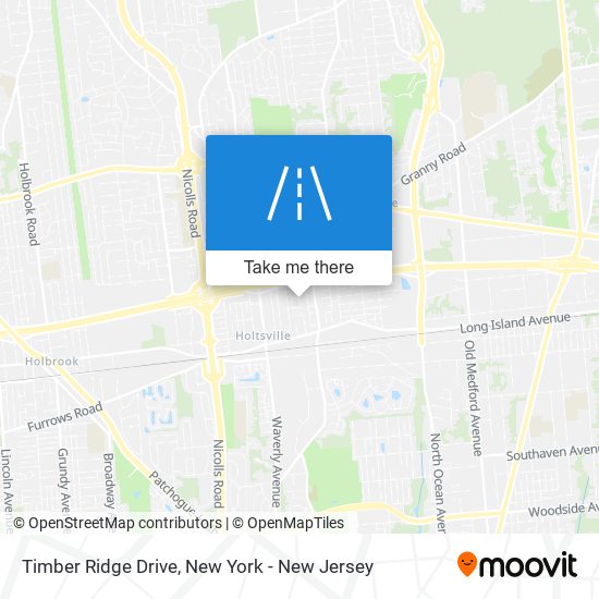 Mapa de Timber Ridge Drive