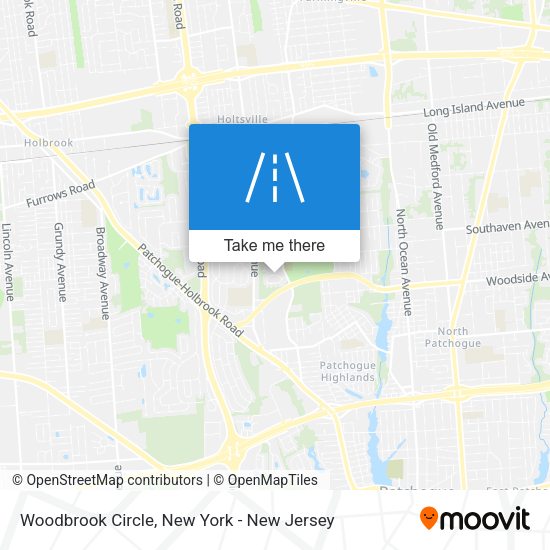 Mapa de Woodbrook Circle