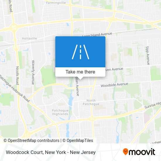 Mapa de Woodcock Court