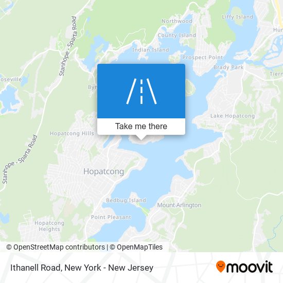 Mapa de Ithanell Road