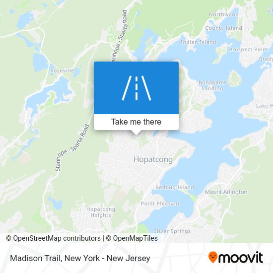 Madison Trail map