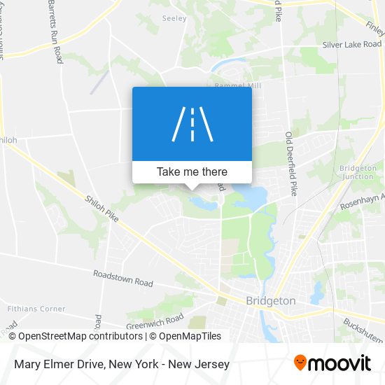 Mary Elmer Drive map