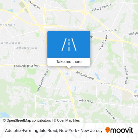 Mapa de Adelphia-Farmingdale Road