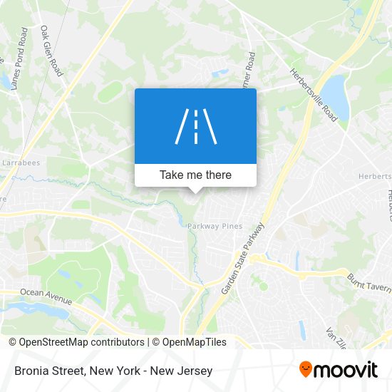 Mapa de Bronia Street