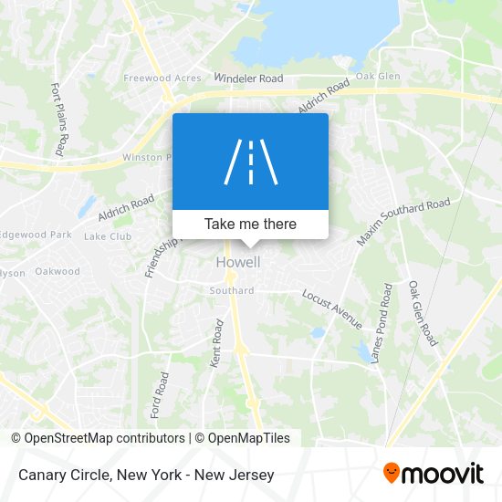 Mapa de Canary Circle