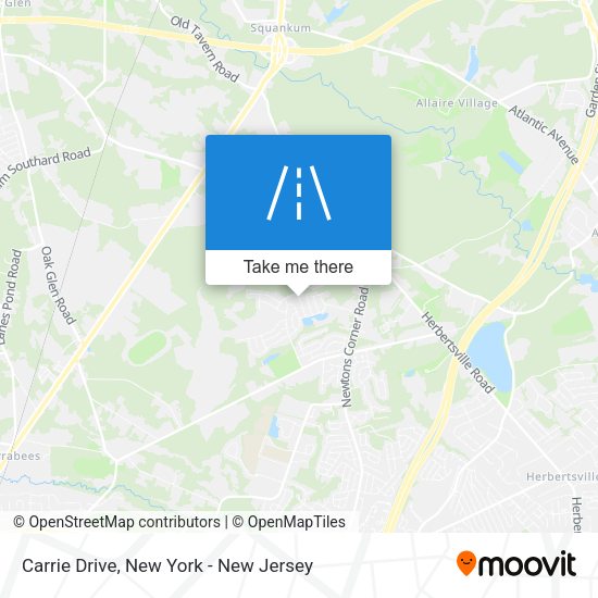 Mapa de Carrie Drive