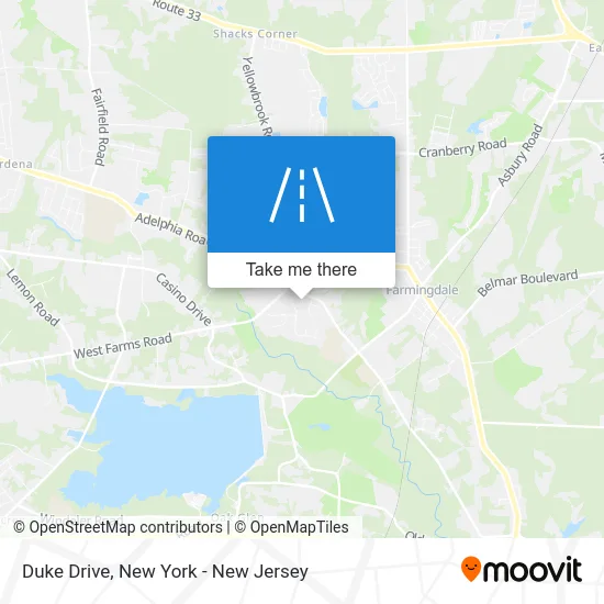 Duke Drive map