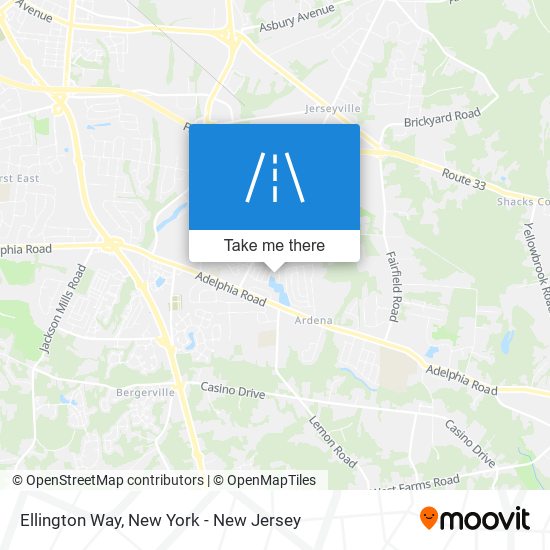 Mapa de Ellington Way