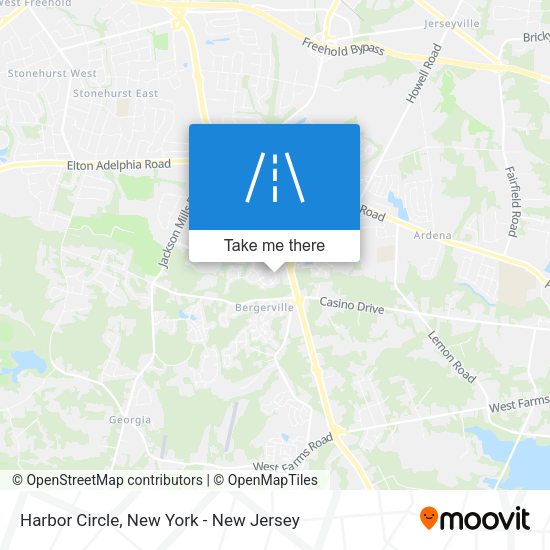 Mapa de Harbor Circle