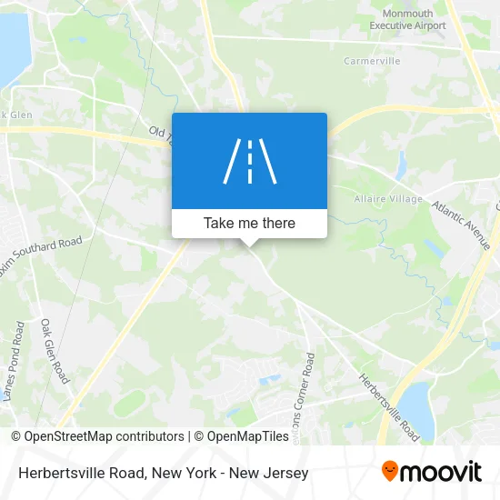 Mapa de Herbertsville Road