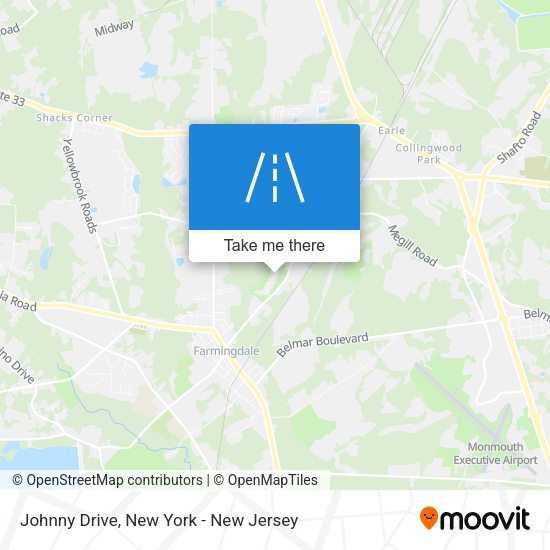 Johnny Drive map